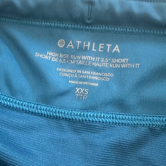Athleta high rise run with it shorts - Picture 6 of 7